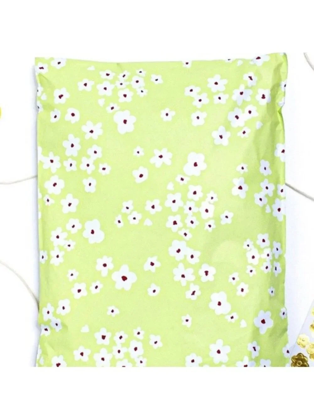 20 wild flower print polymailers 10x13